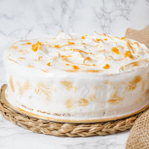 TARTA MERENGUE Y NARANJA