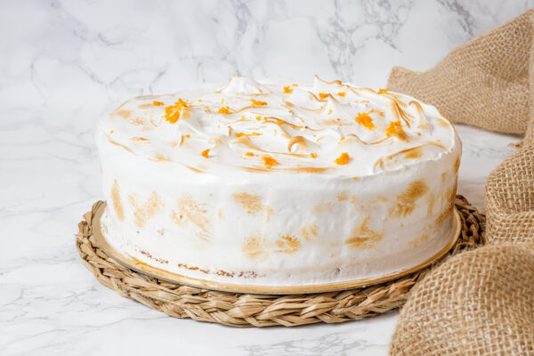 TARTA MERENGUE Y NARANJA