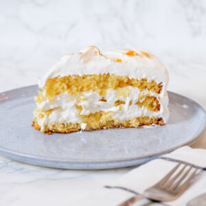 TARTA MERENGUE Y NARANJA