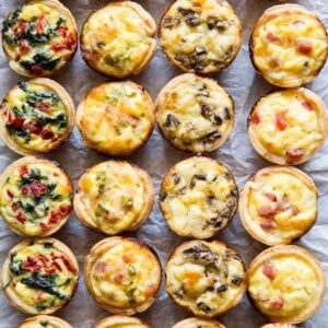 MINI QUICHES